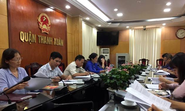 Quận Thanh Xuân sơ kết thực hiện Cuộc vận động “Người Việt Nam ưu tiên dùng hàng Việt Nam” 6 tháng đầu năm và triển khai nhiệm vụ 6 tháng cuối năm 2017.